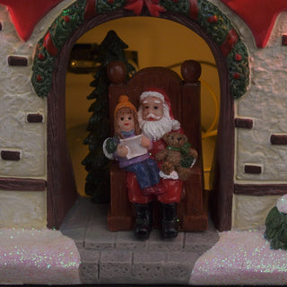 FG Square Christmas Village: Santa's Workshop sparkle-castle