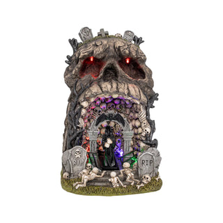 FG Square Halloween Village: Gates of Purgatory sparkle-castle