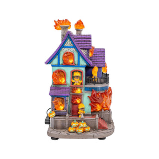 FG Square Halloween Village: Fire Demon Frenzy sparkle-castle