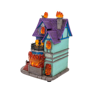 FG Square Halloween Village: Fire Demon Frenzy sparkle-castle