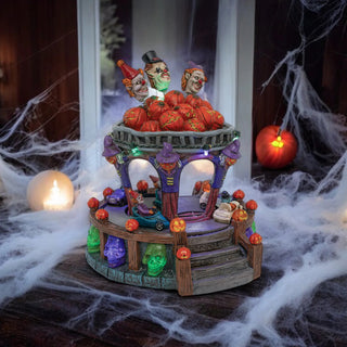 FG Square Halloween Village: Clown Car Corral sparkle-castle