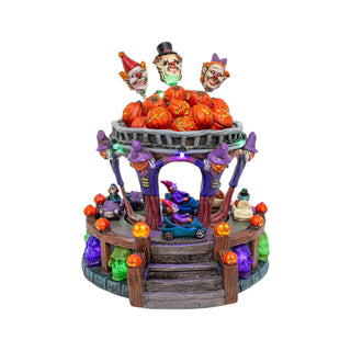 FG Square Halloween Village: Clown Car Corral sparkle-castle