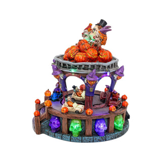 FG Square Halloween Village: Clown Car Corral sparkle-castle