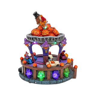 FG Square Halloween Village: Clown Car Corral sparkle-castle