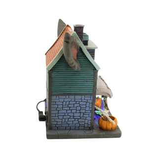 FG Square Halloween Village: Black Cat Bakery sparkle-castle