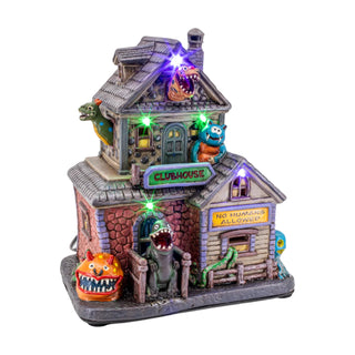 FG Square Halloween Village: Monster Clubhouse sparkle-castle