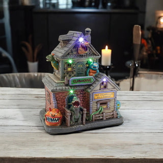 FG Square Halloween Village: Monster Clubhouse sparkle-castle