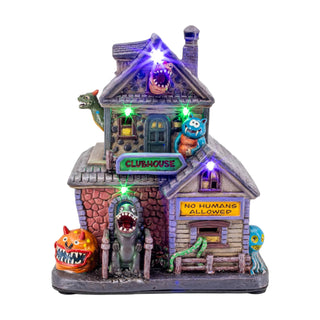 FG Square Halloween Village: Monster Clubhouse sparkle-castle