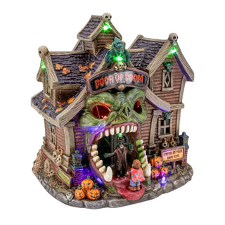 FG Square Halloween Village: Door of Doom