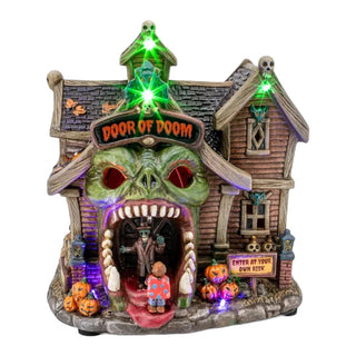 FG Square Halloween Village: Door of Doom
