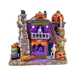 FG Square Halloween Village: Pumpkin Ale Distillery