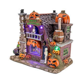 FG Square Halloween Village: Pumpkin Ale Distillery