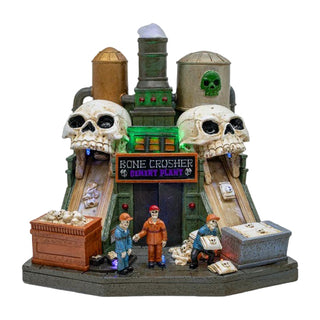 FG Square Halloween Village: Bone Crusher Cement Factor