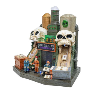 FG Square Halloween Village: Bone Crusher Cement Factor
