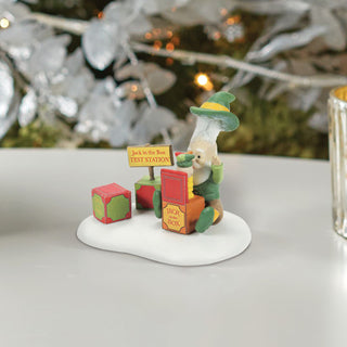 Department 56 North Pole Series Accessory: This One Passes QC sparkle-castle