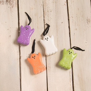 Michelle Allen by Bethany Lowe Halloween: Ghost PEEP Ornaments sparkle-castle