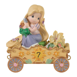 Precious Moments Disney: Birthday Parade Tangled Age 7 Figurine sparkle-castle