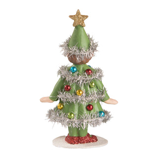 Bethany Lowe Christmas: O' Tannenbaum Tammy Figurine sparkle-castle