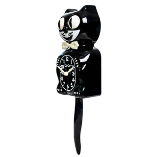 Classic Black Glow Kit-Cat Klock sparkle-castle