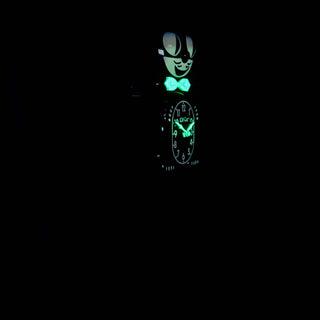 Classic Black Glow Kit-Cat Klock sparkle-castle
