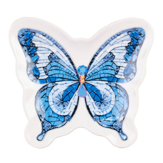 Dolly Parton Jwled Mosaic 7In Fgrl Accent Plate S4 Gift Box: Multi / Stoneware / Everyday sparkle-castle