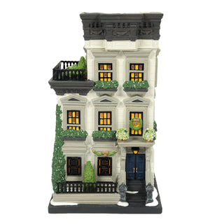 Department 56 Christmas in the City Village: 87 West 56th Street sparkle-castle