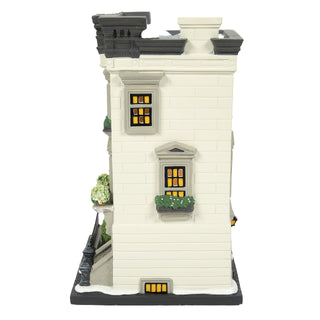 Department 56 Christmas in the City Village: 87 West 56th Street sparkle-castle