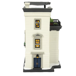 Department 56 Christmas in the City Village: 87 West 56th Street sparkle-castle