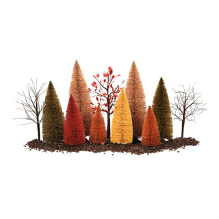 Department 56 Cross Product Village Accessory: A Splendid Fall Landscape, Set of 12 sparkle-castle