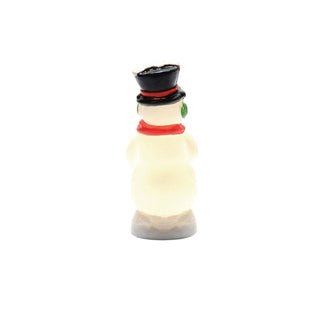 Department 56 Cross Product Village Accessory: Blow Mold Snowman sparkle-castle