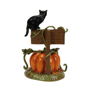 Department 56 Cross Product Halloween Village Accessory: Feline Noir, 2024 sparkle-castle