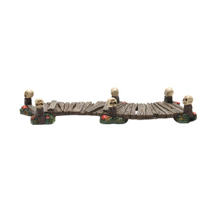 Department 56 Cross Product Halloween Village Accessory: Haunted Boardwalk sparkle-castle