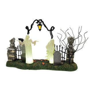 Department 56 Cross Product Halloween Village Accessory: Spiritual Guidance sparkle-castle