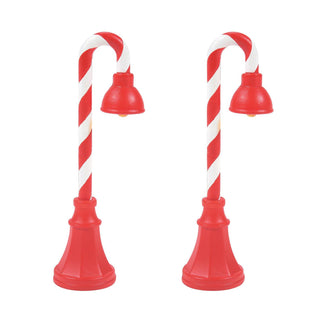 Department 56 Cross Product Village Accessory: Sweet Evening Glow Street Lights, Set of 2 sparkle-castle