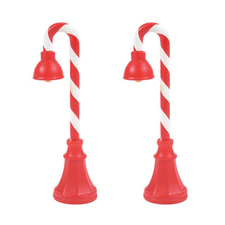 Department 56 Cross Product Village Accessory: Sweet Evening Glow Street Lights, Set of 2 sparkle-castle