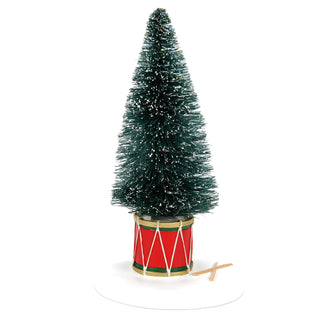 Department 56 Cross Product Village Accessory: Twelve Drummers Drum Tree sparkle-castle