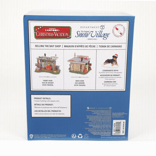 Department 56 National Lampoon’s Christmas Vacation Village: Selling The Bait Shop sparkle-castle