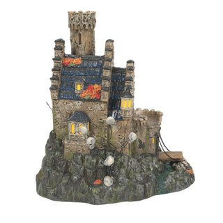 Department 56 Snow Village Halloween: Castle Calvaria sparkle-castle