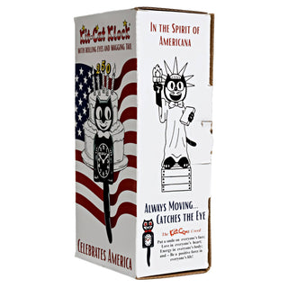 Old Glory Special Edition Kit-Cat Klock sparkle-castle