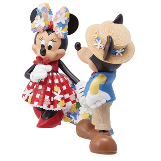 Disney Showcase Botanicals: Mickey & Minnie Figurine sparkle-castle