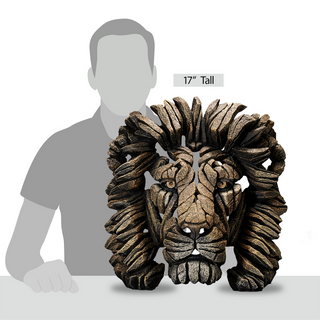 Edge Sculpture: Lion Bust sparkle-castle