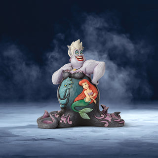 Jim Shore Disney Traditions: Ursula from The Little Mermaid Figurine sparkle-castle
