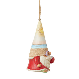 Jim Shore Heartwood Creek: Coastal Gnome with Beachball Hanging Ornament sparkle-castle