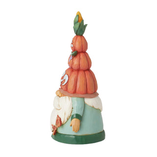 Jim Shore Heartwood Creek: Harvest Pumpkin Hat Gnome Figurine sparkle-castle