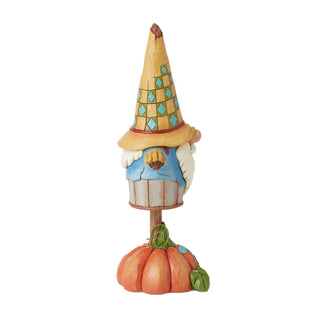 Jim Shore Heartwood Creek: Harvest Scarecrow Gnome Figurine sparkle-castle