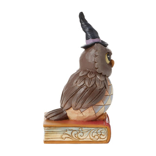 Jim Shore Heartwood Creek: Pint Sized Halloween Owl Figurine sparkle-castle