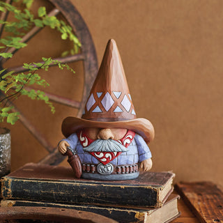 Jim Shore Heartwood Creek: Western Gnome Figurine sparkle-castle