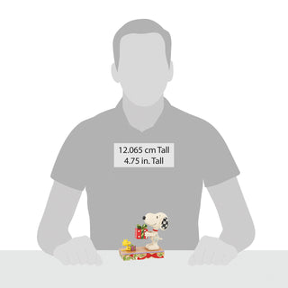 Jim Shore Peanuts: Snoopy & Woodstock With Gifts Figurine sparkle-castle