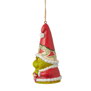 Jim Shore The Grinch: Grinch Gnome Holding Ornament Hanging Ornament sparkle-castle