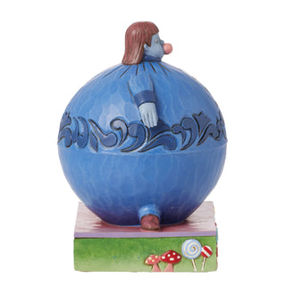 Jim Shore Willy Wonka: Violet Blowing Bubble Figurine sparkle-castle
